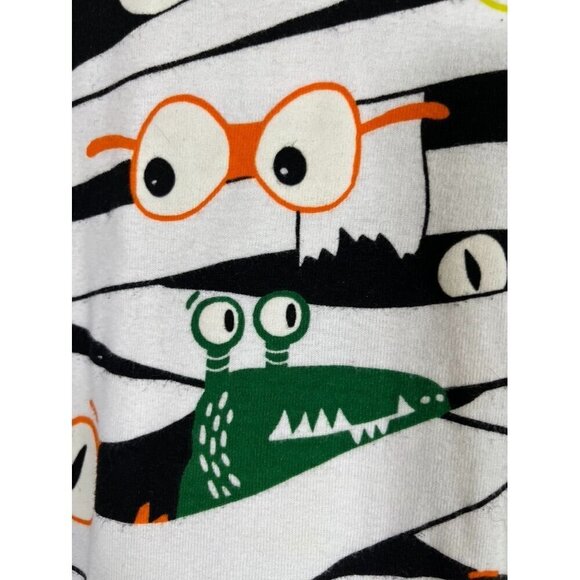 Hyde Eek Pajama Set Women M White Halloween Glow Spooky Goblins Costume Parade - Picture 3 of 11